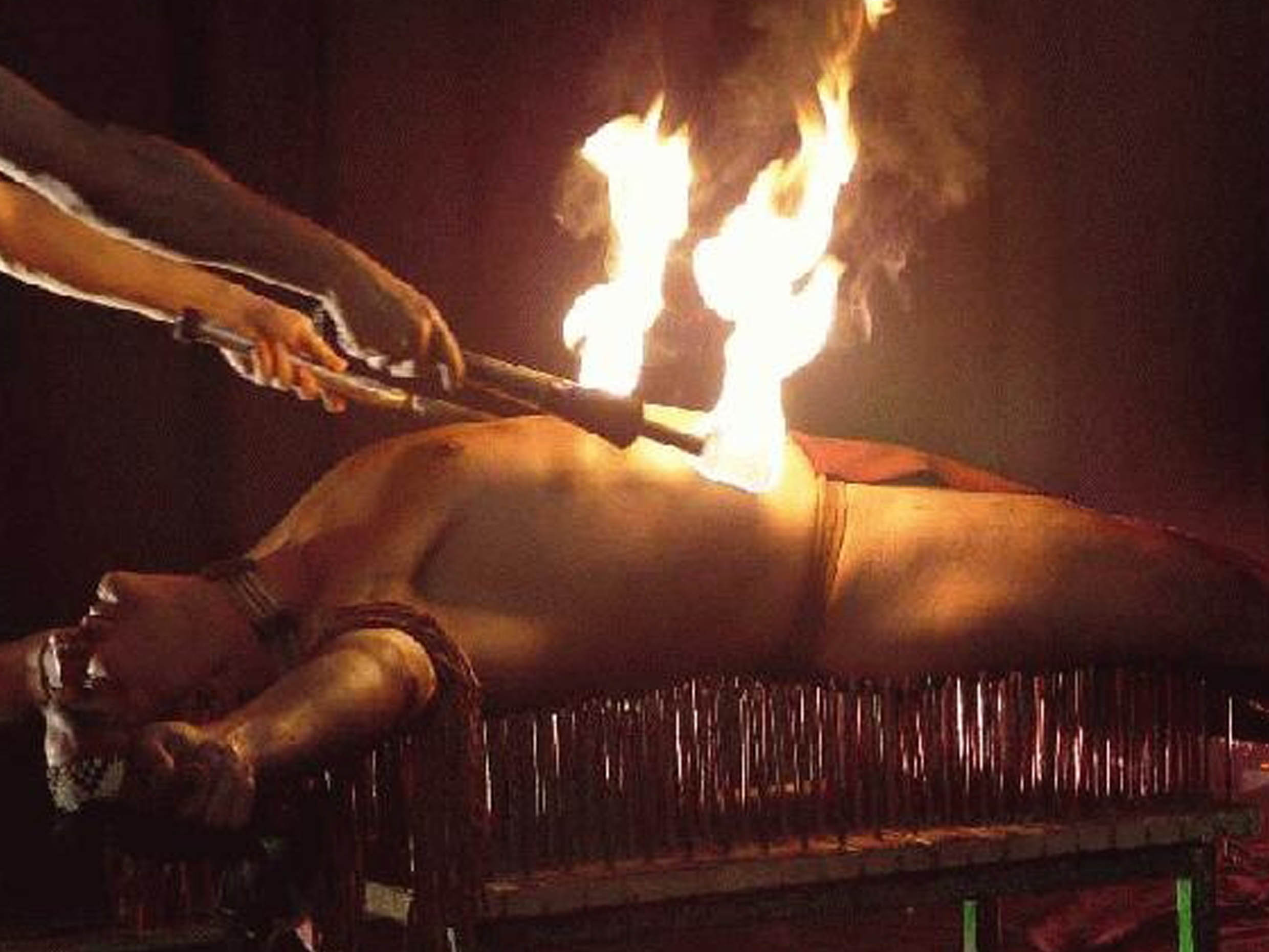 Artist, circus, spectacle, pain, suffering, entertainment, barcelona, event,