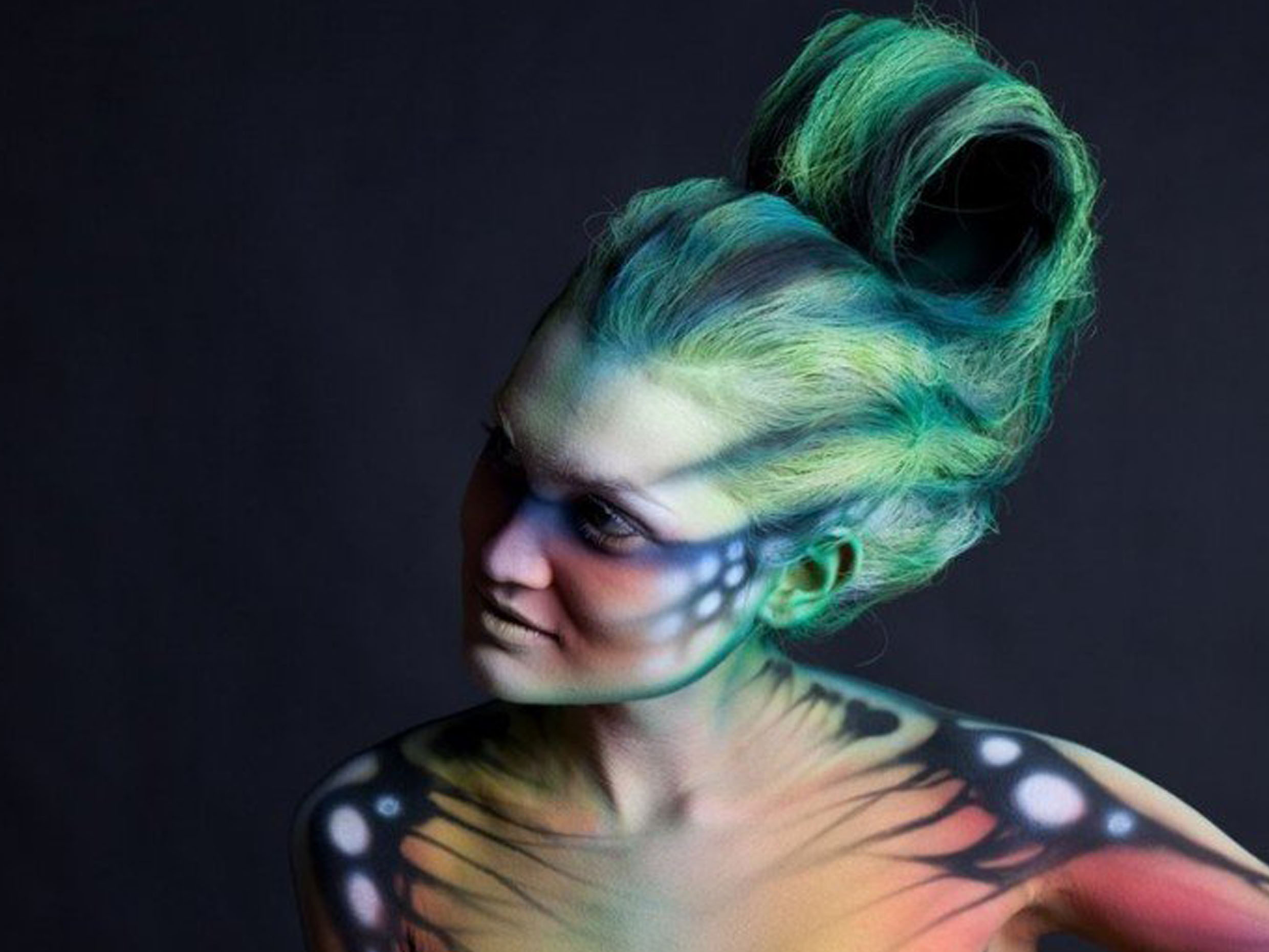 empresas de organización de eventos, eventos Barcelona, body, painting, humanos, pintados, arte, pintura, corporativo.